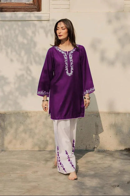 Elegant Embroidered 2PC Lawn Suit for Women – Summer Collection 2026 | Casual & Daily Wear