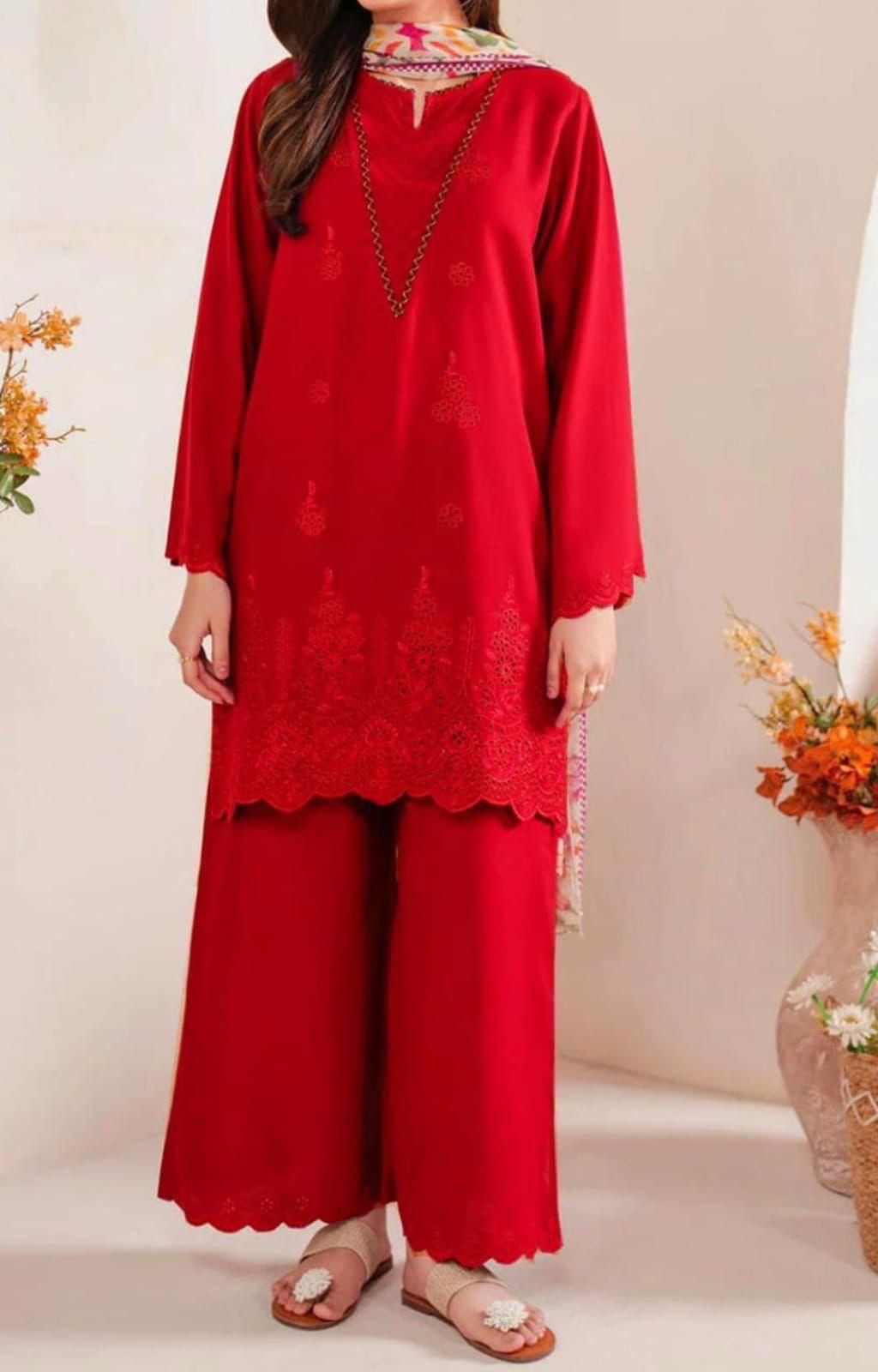 Sapphire Inspired  Lawn 3 Piece Embroidered Chikankari Suit with Digital Printed Dupatta | Premium Summer Collection 2026