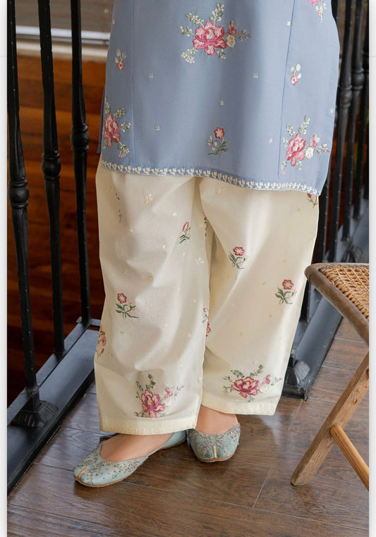 Urge Pret 2026 — Unstitched Heavy Thread Embroidered 2-Piece Suit | Premium A+ Quality | Fully Embroidered Shirt & Trouser