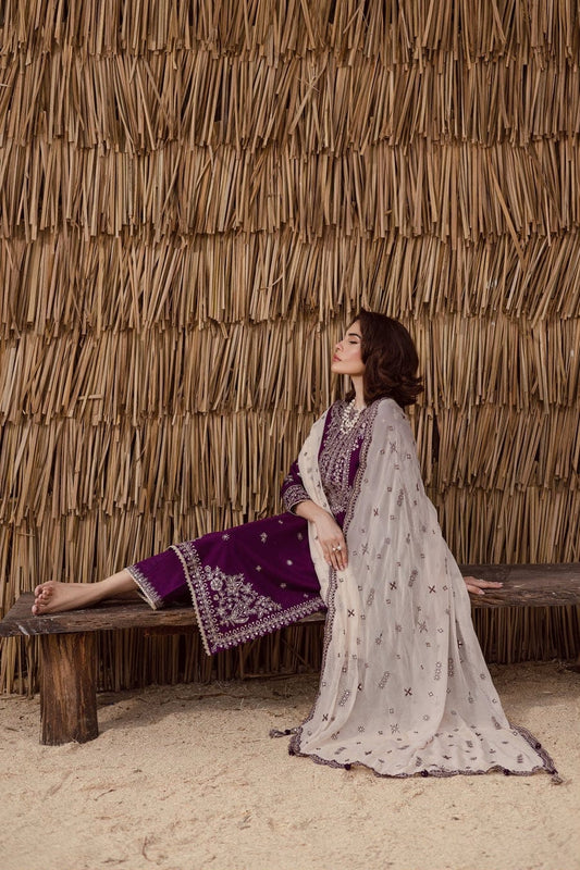 Summer Lawn 2026 — Embroidered 3-Piece Premium Suit Unstitched  | Most Hit Design
